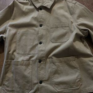 COPY - Jacket Blanket Lined Chore Coat Mens 2XL Brown Made In USA Gap
